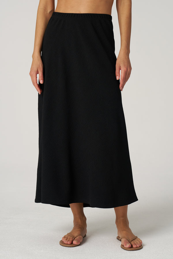 Crepe Gauze Bias Skirt