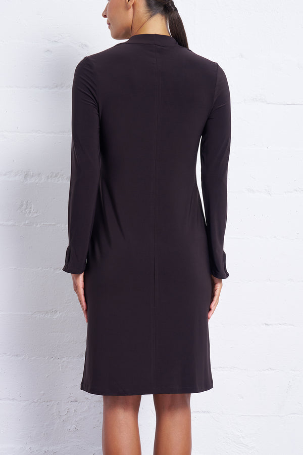 Luxe Stretch Long Sleeve Dress