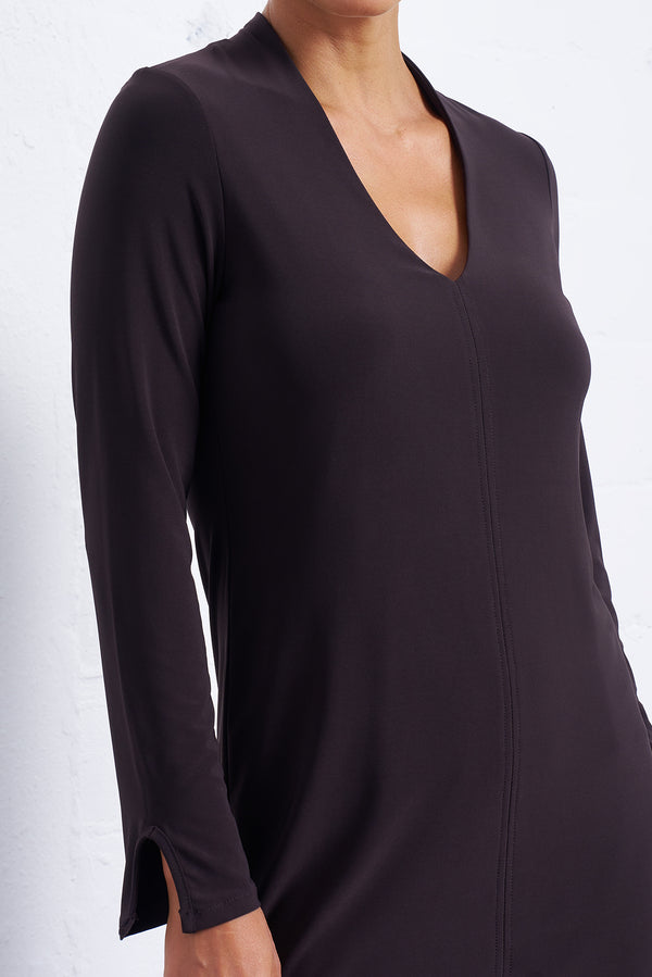 Luxe Stretch Long Sleeve Dress