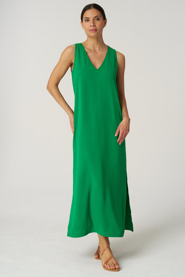 Santorini Dress-Green