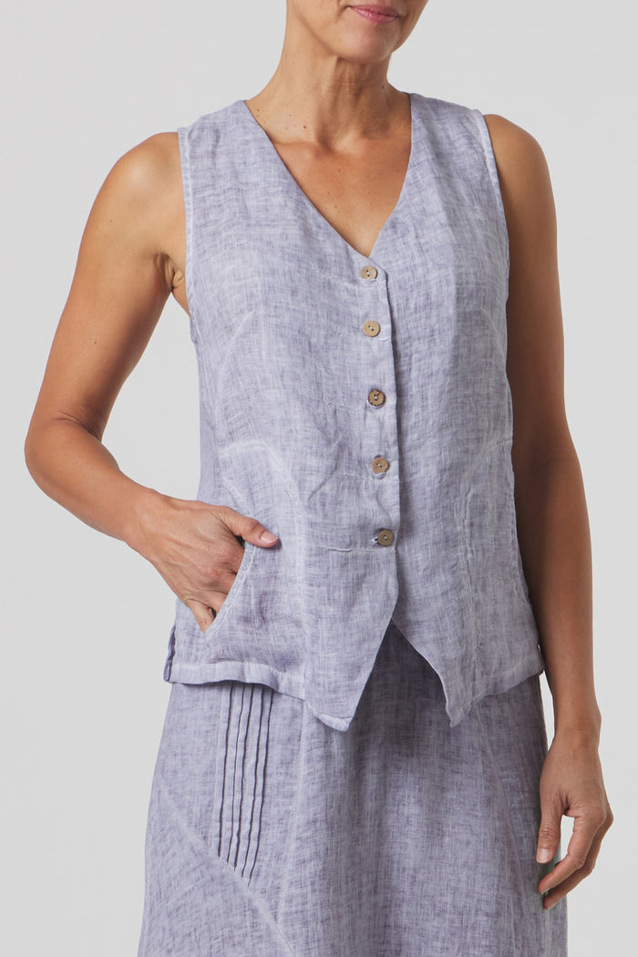Slate Linen Shell