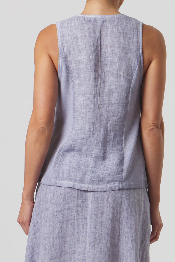Slate Linen Shell
