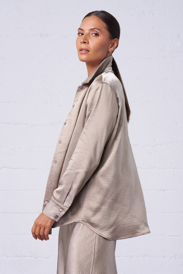 Luxury Satin Shirt
