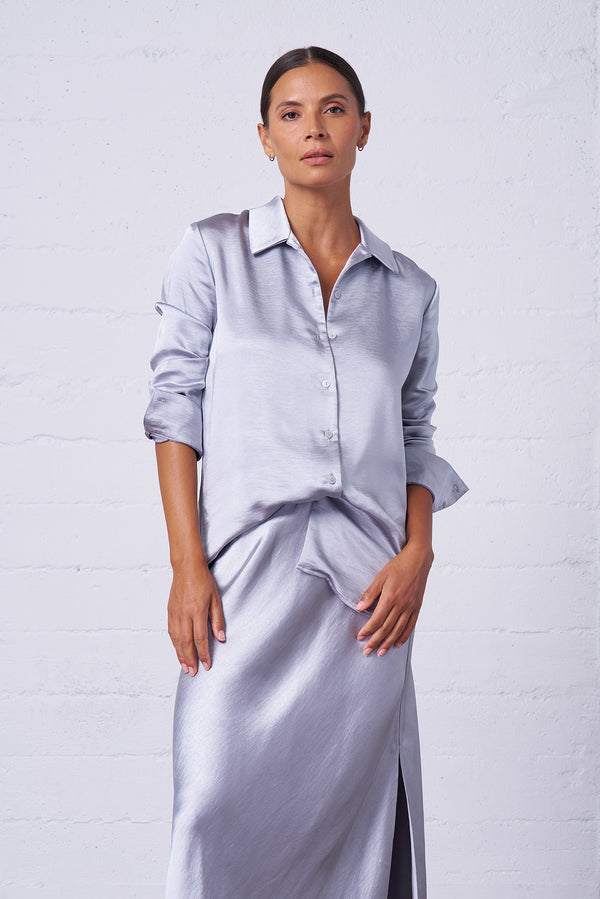 Luxury Satin Shirt