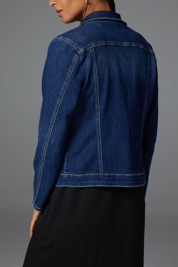 Classic Stretch Denim Jacket