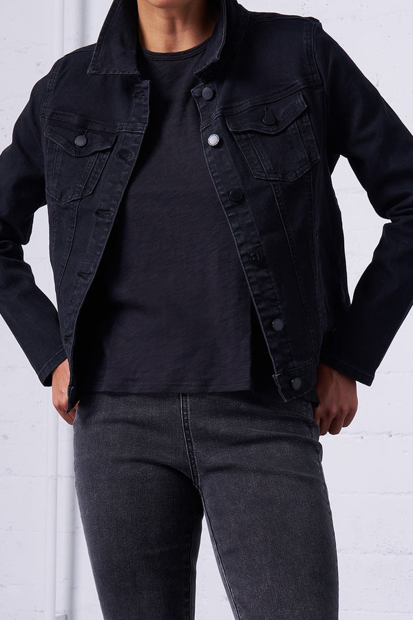 Classic Stretch Denim Jacket