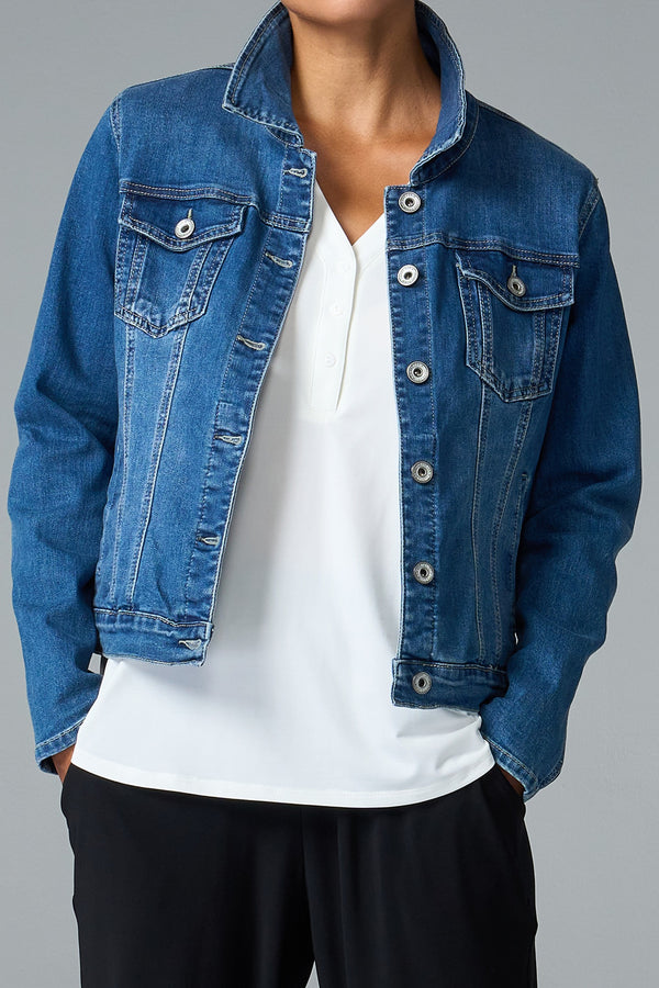 Classic Stretch Denim Jacket