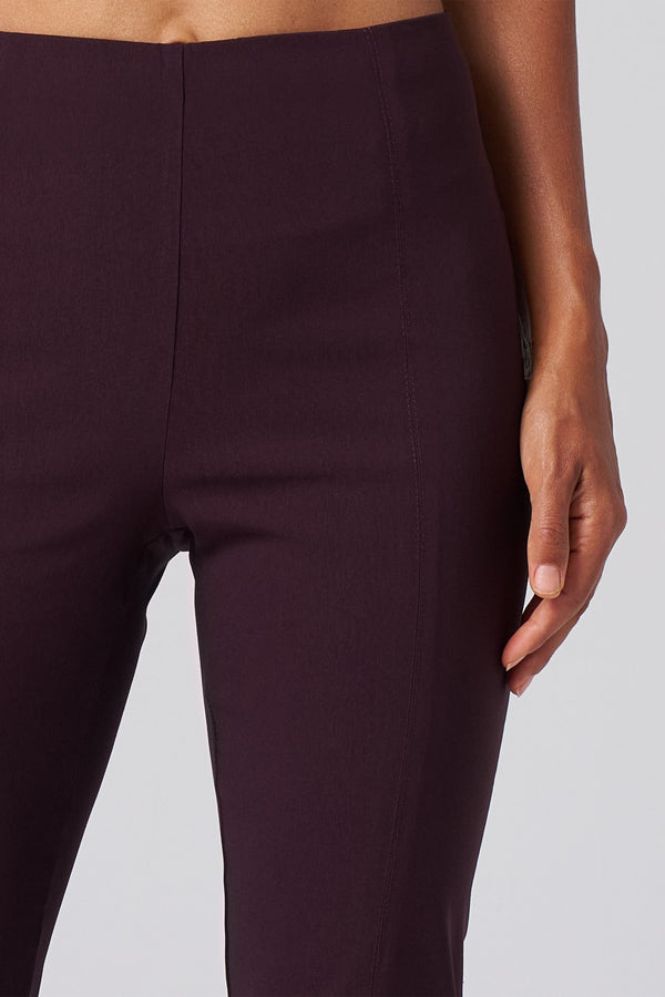 All-Season Tapered Pant in Black Cherry