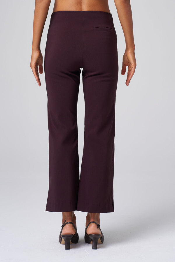 All-Season Kick Flare Pant Black Cherry