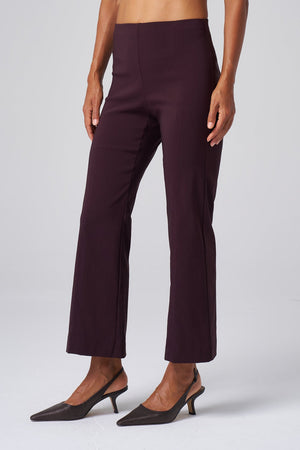 All-Season Kick Flare Pant Black Cherry