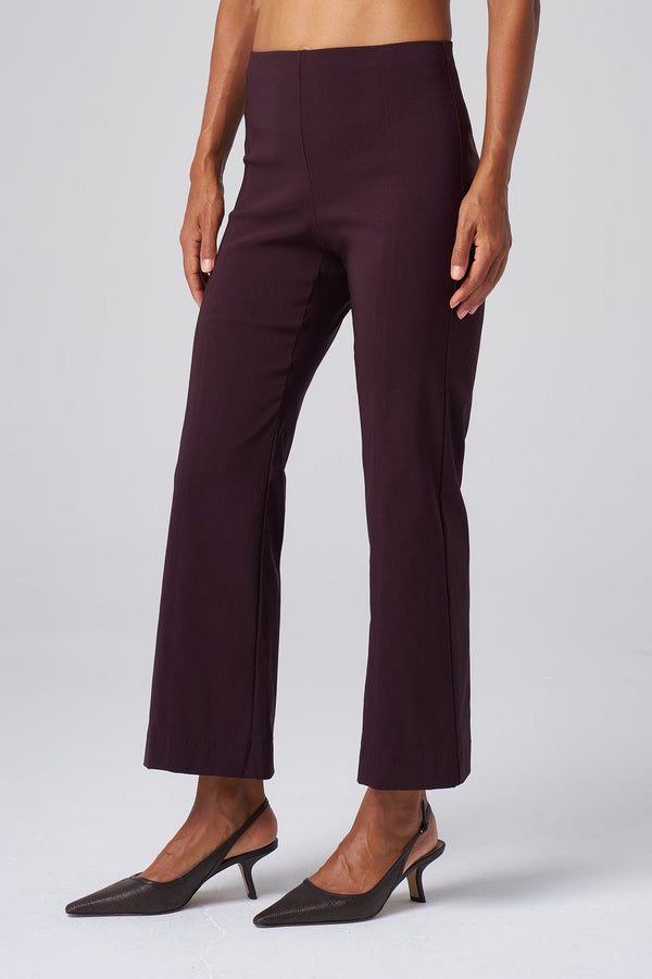 All-Season Kick Flare Pant Black Cherry