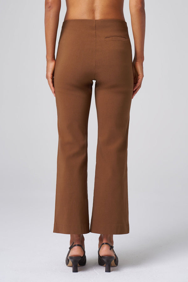 All-Season Kick Flare Pant Chestnut