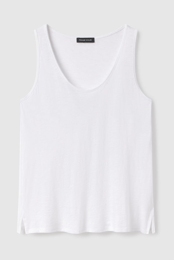 Slub Jersey A-Line Tank