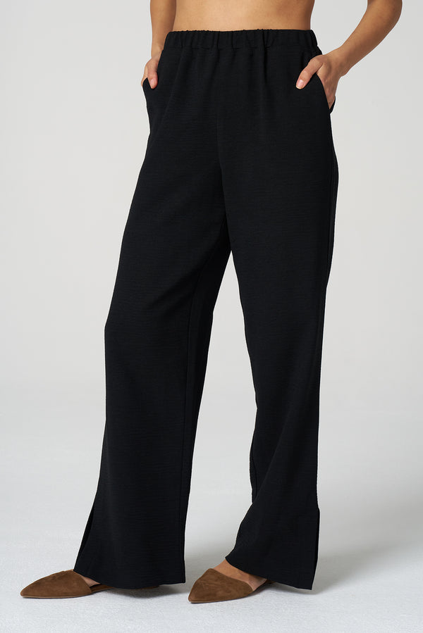 Crepe Gauze Wide Pant