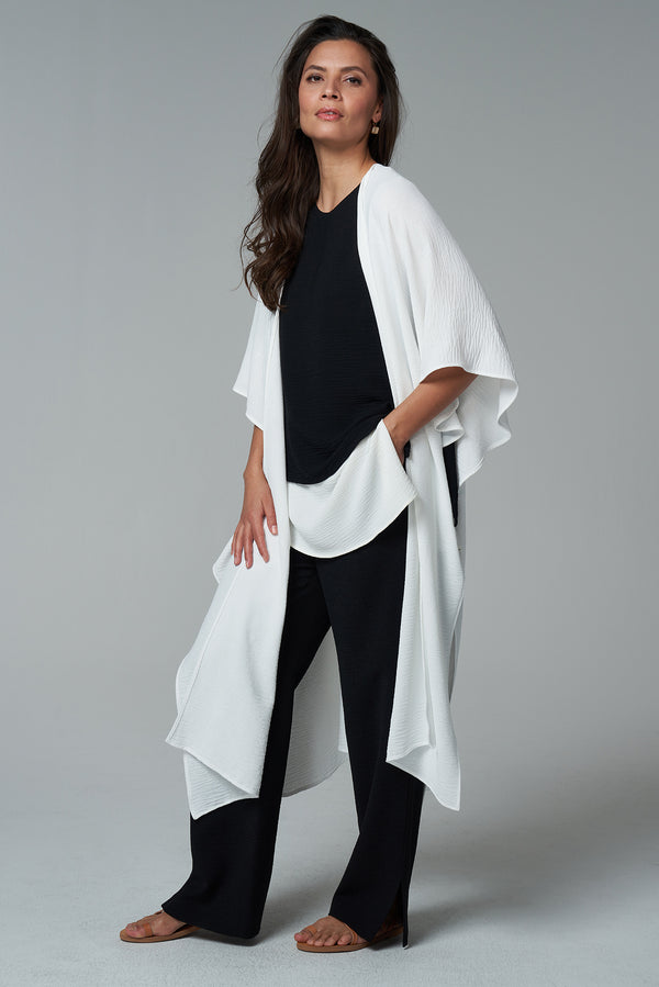 Crepe Gauze Ruana