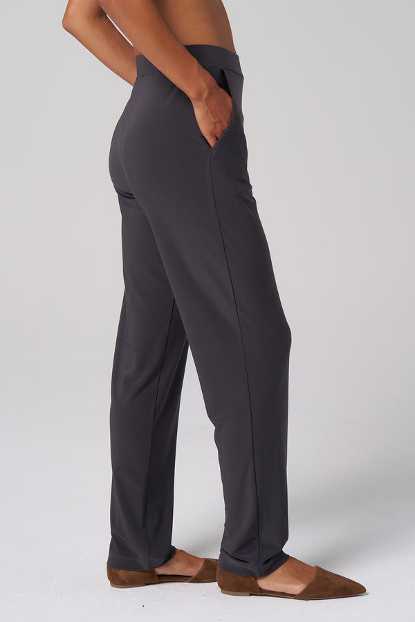 Luxe Stretch Slim Pant-Graphite